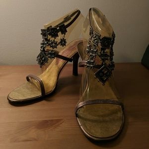 Nine West 💛 Fayleen Bronze Heels